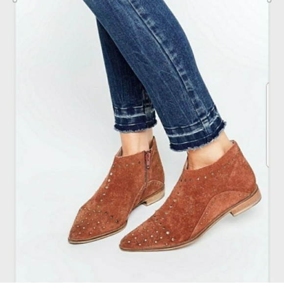 Free People Aquarian Ankle Boots Size 38 - Picture 1 of 8